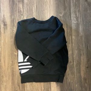 Kids Adidas Sweatsuit Black And White Classic Boys